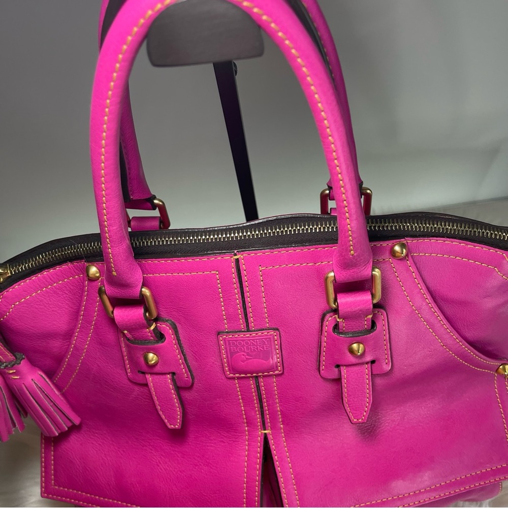 Dooney & Bourke violet Florentine Clayton - Picture 5 of 17
